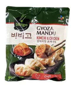Frozen Gyoza Dumplings Kimchi and Chicken Bibigo 600g