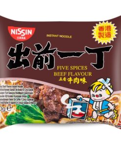 Instant Noodles Ramen Five Spices Beef Flavour Nissin 100g