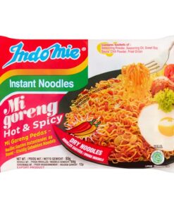 Instant Noodles Mi Goreng Stir Fry Hot and Spicy Indomie 80g