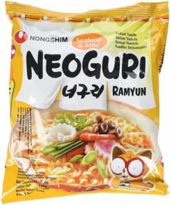 Instant Noodles Ramen Seafood and Mild Neoguri Ramyun Nongshim 120g