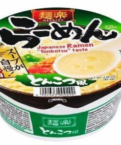 Instant Ramen Noodles Tonkatsu Menraku 83g