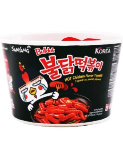 Rice Cake Topokki Buldak Hot Chicken Flavour Samyang 185g
