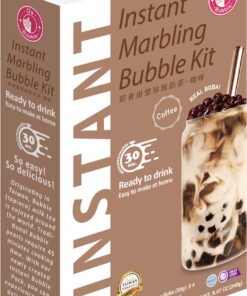 Instant Marbling Boba Kit Coffee Milk Tea O's Bubble 4x60g