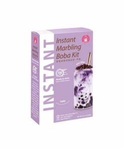 Instant Marbling Boba Kit Milk Tea Taro O's Bubble 4x60g