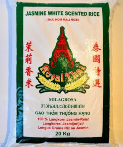 Jasmine Rice Thai Hom Mali Royal Thai 20 kg
