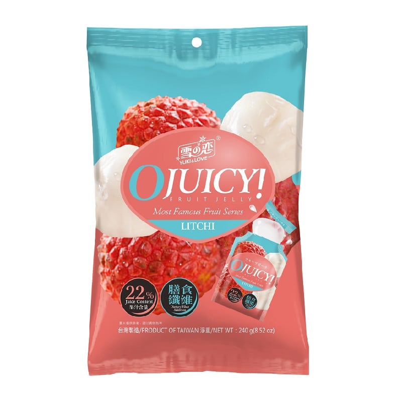 Lychee Jelly Ojuicy 240g