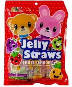 ABC Jelly Straw Assorted Bunny en Bear 300 g