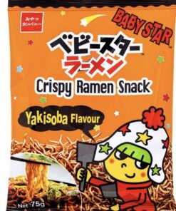 Krispy Ramen Snack Yakisoba Babystar 75g