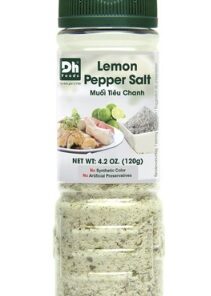 Lemon Pepper Salt Muoi Tieu Chanh Tay Ninh DH Foods 120g
