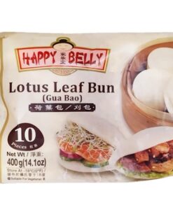 Lotus Leaf Bun Gua Bao Happy Belly 400g