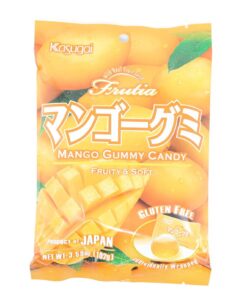 Mango Gummy Candy Fruity and Soft Fruitia 102g