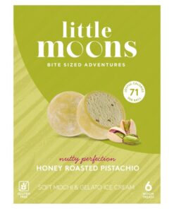 Mochi Ice Cream Honey Roasted Pistachio Little Moons 6 pieces 192g
