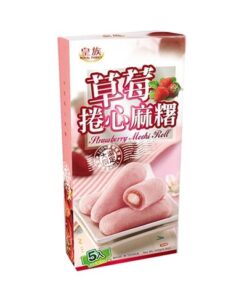 Mochi Roll Strawberry Milk Taiwan Dessert Q 150g