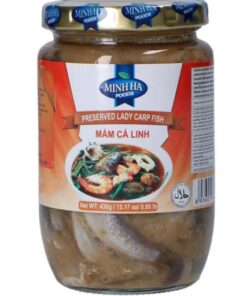 Presrved Lady Carp Fish Mam Cá linh Minh Ha 430g
