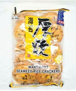 Rice Crackers Seaweed Want Want 160g