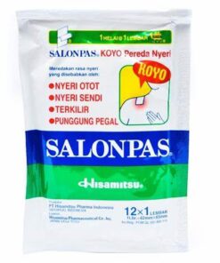 Salopas Patches Hisamitsu 12 pieces 1 bag