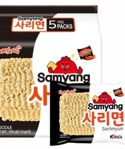 Plain Wok Noodles Samyang 5packs 550g