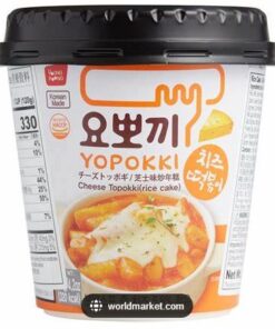 Cheese Topokki Rice Cake Cup Yopokki 140g