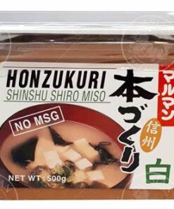 Shiro Miso Paste Light Honzukuri 500g