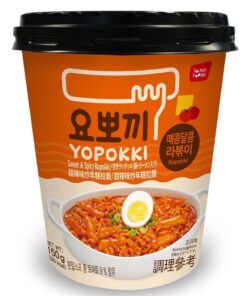 Sweet and Spicy Rapokki Ramen Rice Cake Cup Yopokki 145g