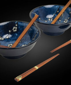 Udon Bowl Set Kuro Edo 17 cm