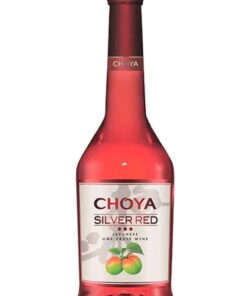 Sake Umeshu Plum Wine Silver Red Choya 500 ml