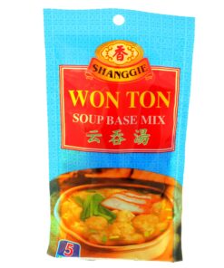 Wonton Soup Base Mix 5 Packets Shanggie 45g