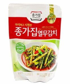 Yeolmu Kimchi Young Radish Leaves Jongga 500g