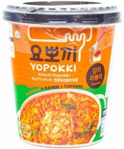 Rice Cake and Ramen Cup Kimchi Rapokki Yopokki 145g