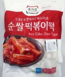 Fresh Rice Cake Tabular Stick Jongga 500g