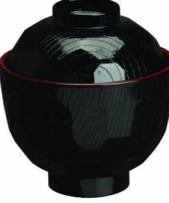 Soup Bowl With Lid Lacquer