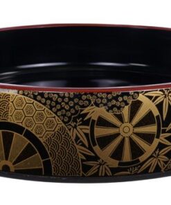 Sushi Oke Kaza 16x6.5cm Black bamboo