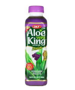 OKF Aloe Vera King Drink - Grape Flavour 500ml