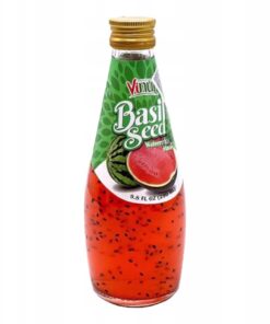 Basil Seed Drink Watermelon Flavor Vinut 290Ml