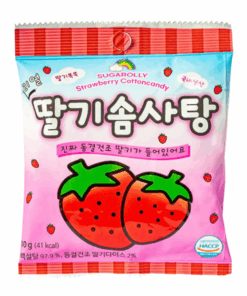 Strawberry Cotton Candy SUGAROLLY 60g