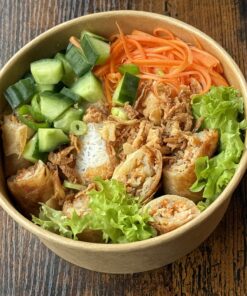 Bún Fried Spring Rolls Special (Rice Vermicelli)