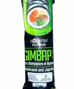 Frozen Gimbap or Kimbap Mushroom and Japchan Korean Food Style