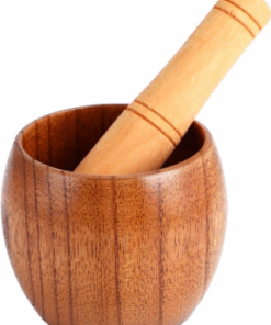 Wooden Mortar & Pestle Tian Hu Shan 1 Set