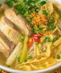 Workshop Vietnamese Rice Vermicelli Soup with Duck or Chicken - Bún Măng Vịt hoặc Gà