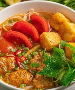 Workshop Vietnamese Rice Vermicelli Soup with Crab Paste - Bún Riêu Cua