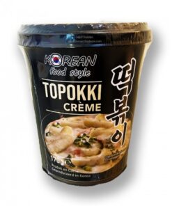 Topokki Crème Korean Food Style Cup 170g