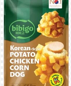 Frozen Korean-style Potato Chicken Corn Dog Bibigo 200g