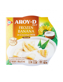 Frozen Banana in Coconut Milk Aroy D 180g