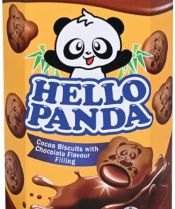 Hello Panda Cocoa Biscuits with Chocolate Meiji 50g