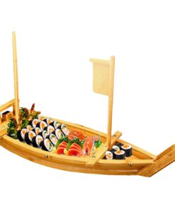Sushi Boat in Wood 2 persons (no sushi inside !)