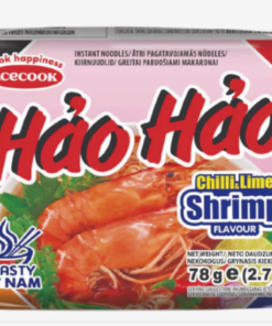 Instant Noodles Chilli & Lime Shrimp Flavour Hao Hao Acecook 78g
