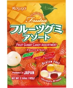 Fruit Gummy Candy Kasugai 102g