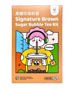 Signature Brown Sugar Bubble Tea Kit Instant Tokimeki 255g 3 servings