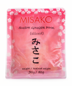 Sliced Sushi Ginger Pink Misako 90g