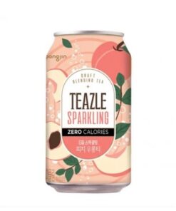 Sparkling Drink Peach Teazle 340ml